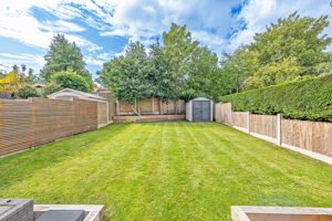 Rear garden- click for photo gallery